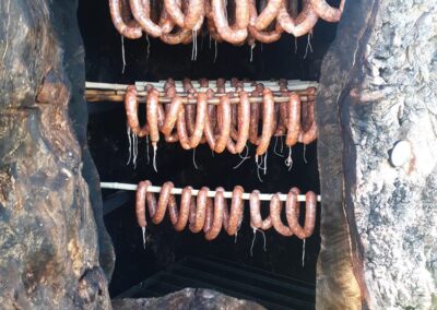 Zámeček Blšany u Loun - Venkovní udírna