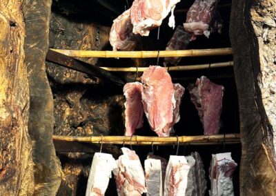 Zámeček Blšany u Loun - Venkovní udírna