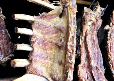 Zámeček Blšany u Loun - Venkovní udírna