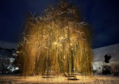 Zámeček Blšany u Loun - zimní zahrada