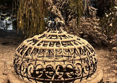 Zámeček Blšany u Loun - zimní zahrada